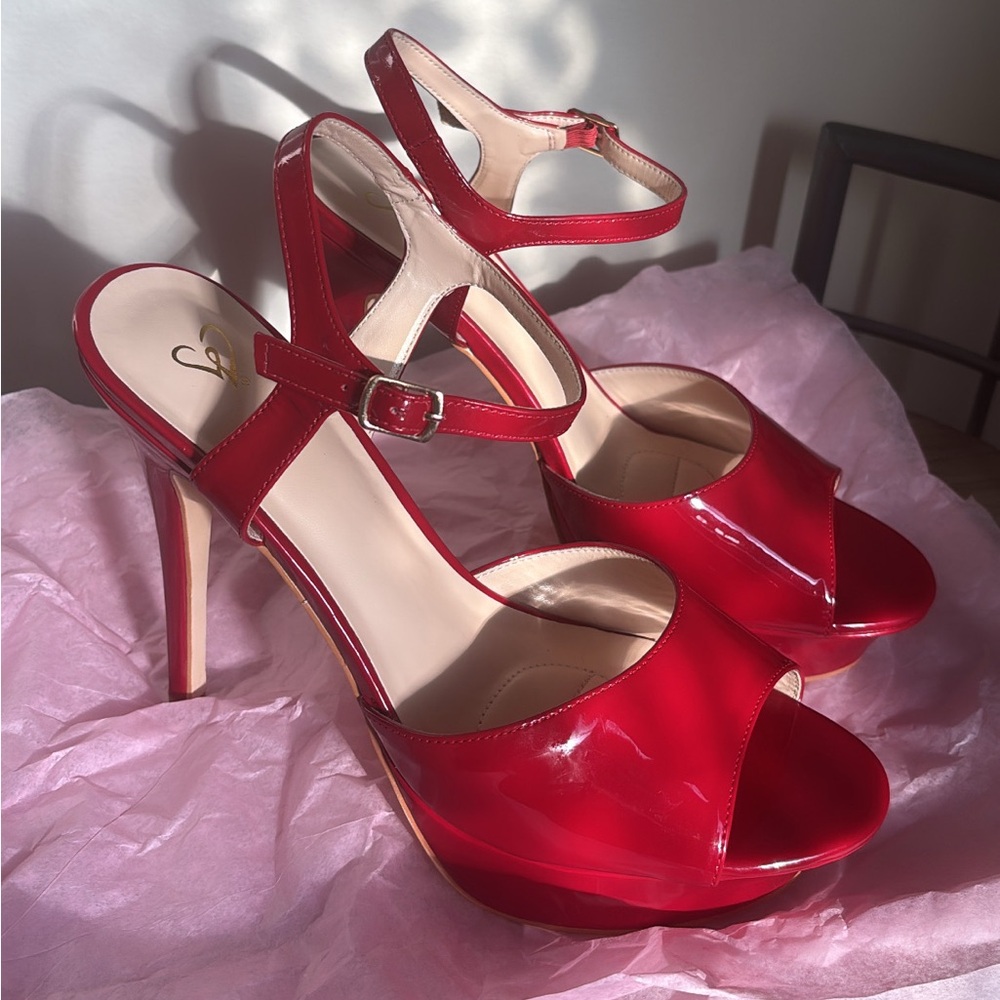Windsor Elevated Desire Heels 🍒 SOLD OUT Size 10